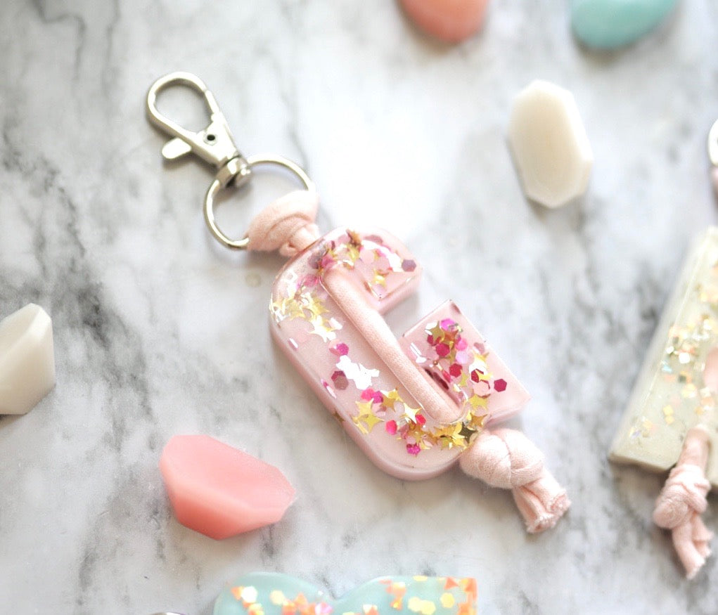 Cream Valentines Heart Keychain – BaconBitCo