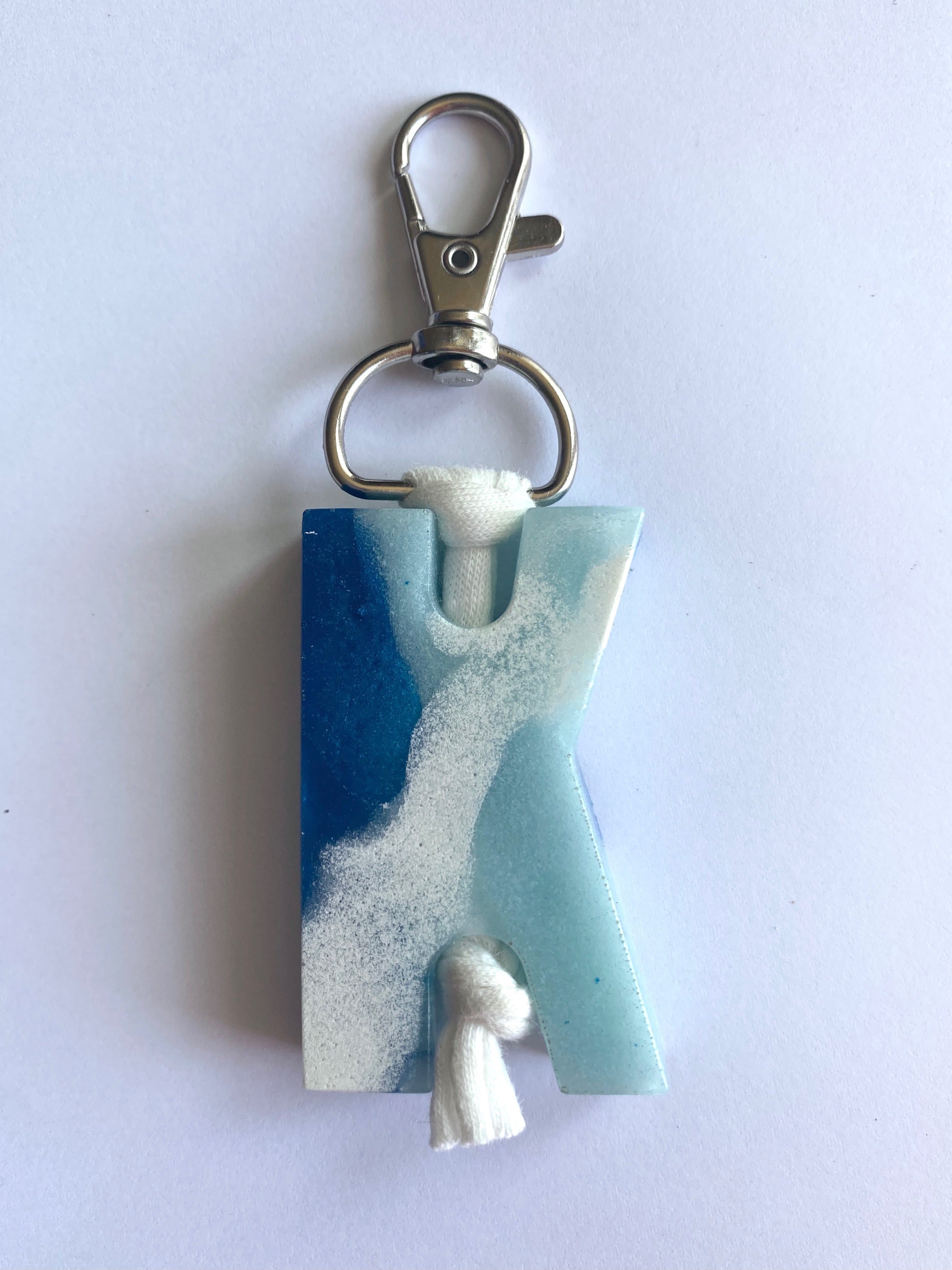 Oceanscape Letter Keychains